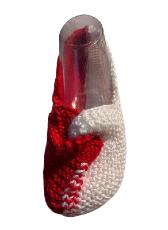 Twisted Front Slippers Knitting Pattern