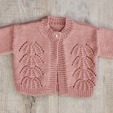 Lucy Parasol Lace Cardigan in West Yorkshire Spinners Bo Peep Pure DK - DBP0006 - Downloadable PDF