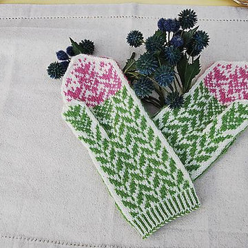 Thistle Mittens