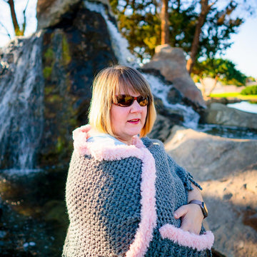The Winterberry Pocket Shawl