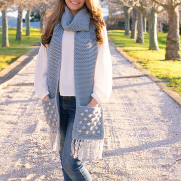 Cloudy Day Scarf