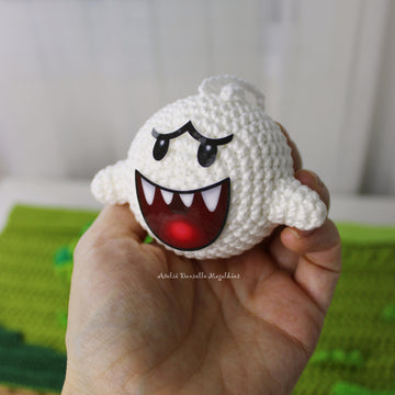 Boo Ghost Amigurumi Crochet Pattern – Fanart Inspired