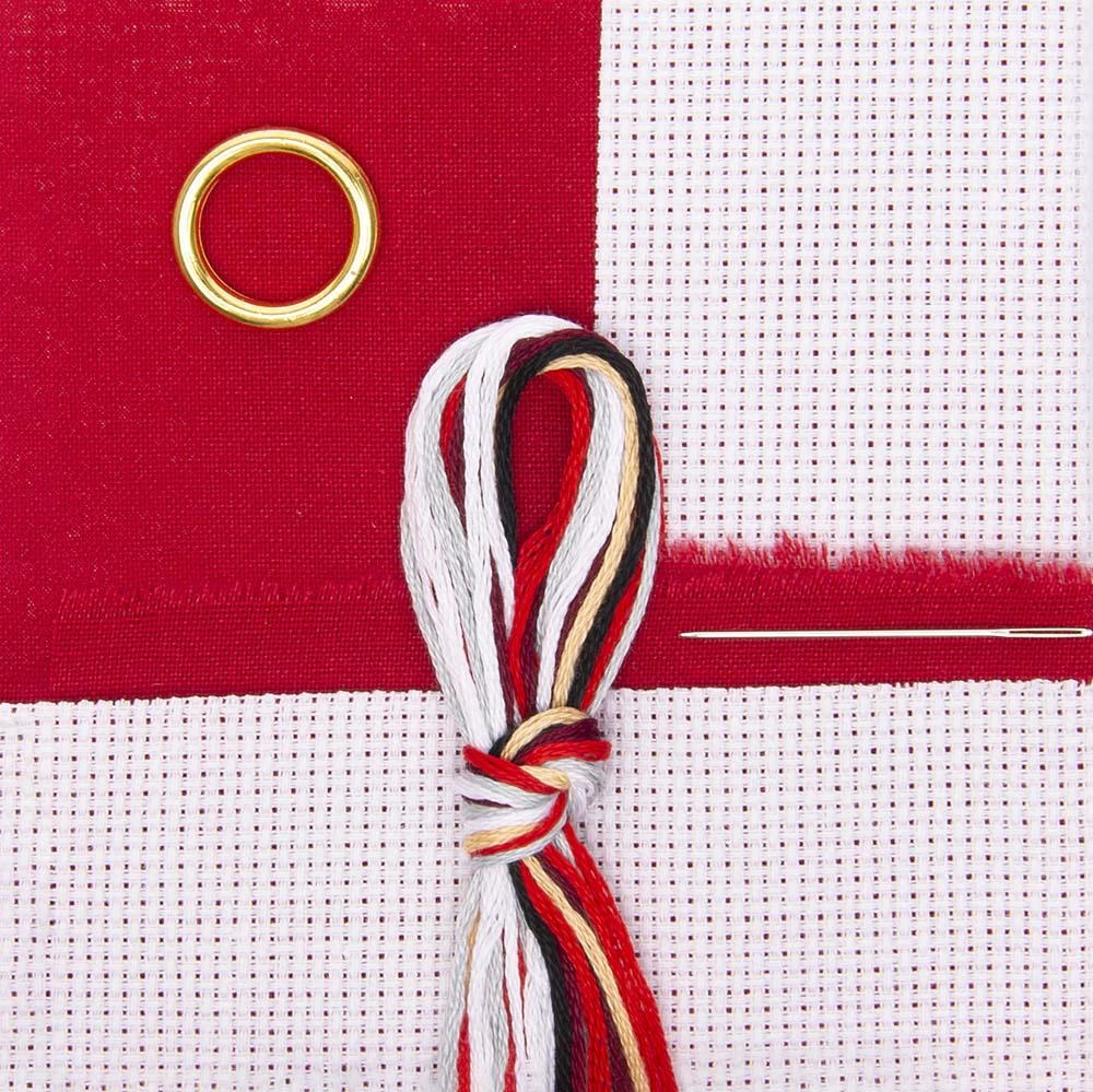 Permin Santa Claus Ornament Cross Stitch Kit - (2308700)