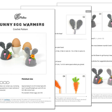 Bunny egg warmers
