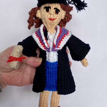 Graduation celebration doll