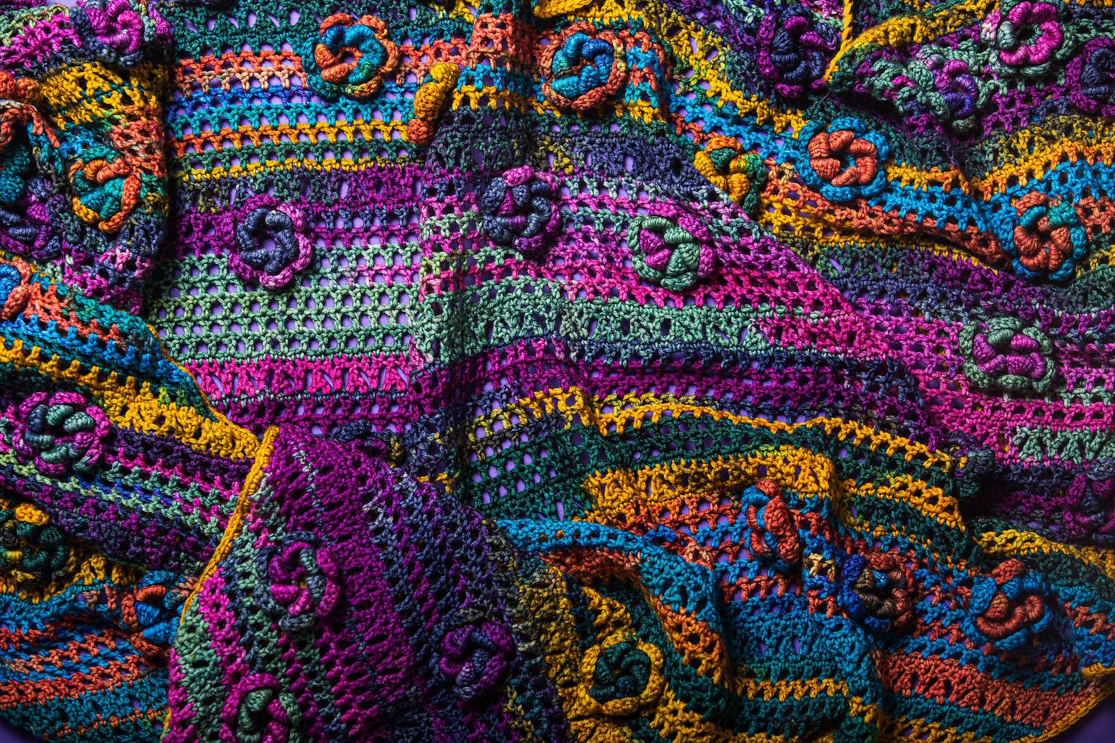 Yarn Garden shawl