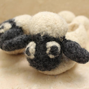 Shaun's Slippers - Seamless Felted Sheep Shoes