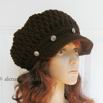 Pom-Pom Slouchy Hat