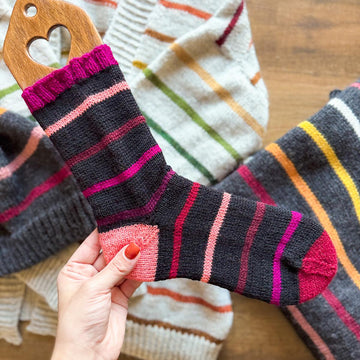 Playful Palette Socks