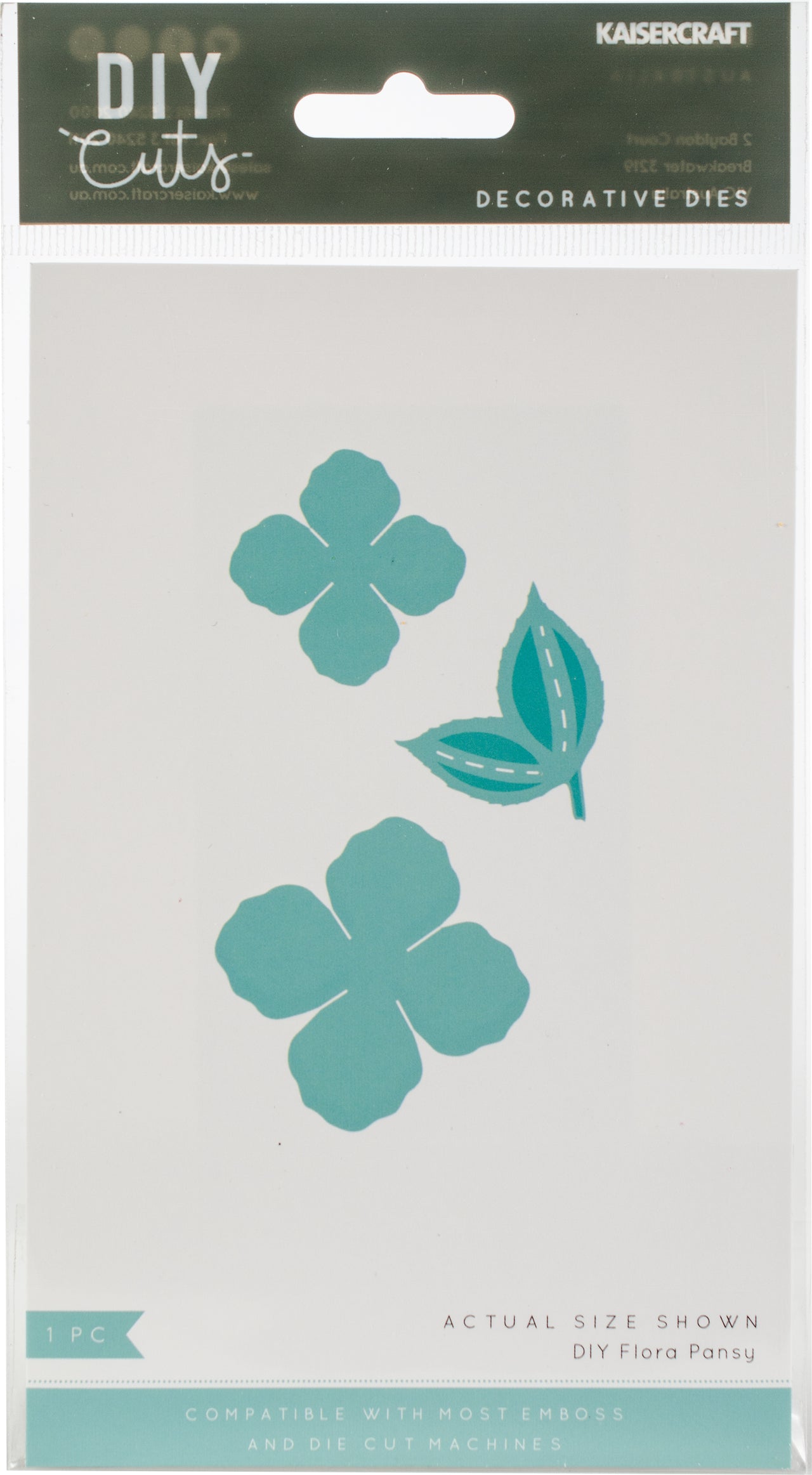 Kaisercraft Decorative Die - DIY Flora Pansy