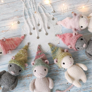 Christmas winter mouse