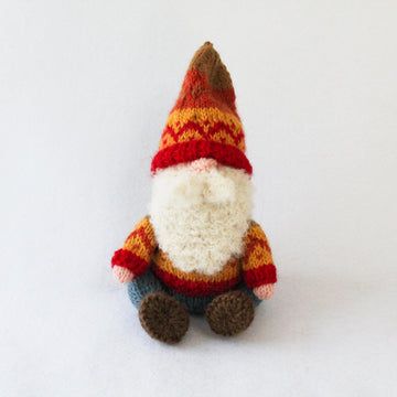 Autumn Gnome with Squirrel
