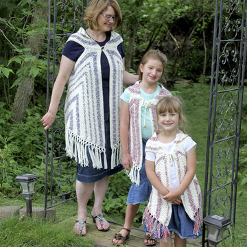 Triangle Trio Boho Vest Child Sizes