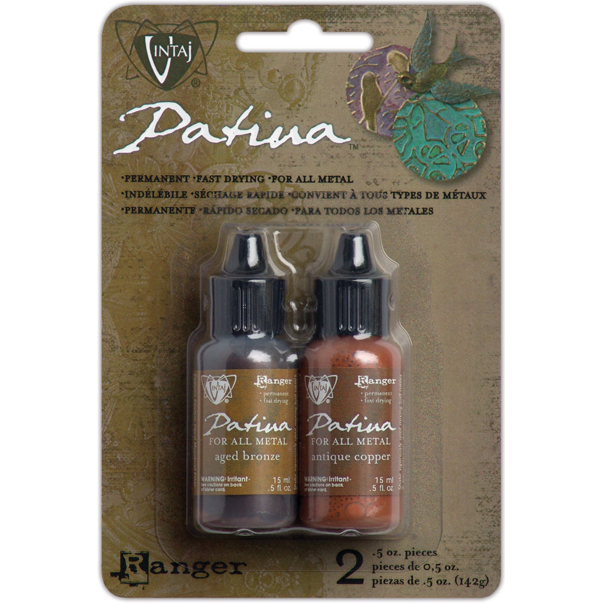 Ranger Vintaj Patinas 3/Pkg - Ancient Coin