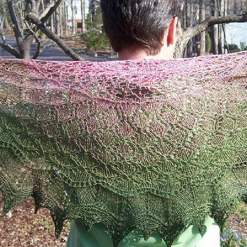 A Slice of Summer shawl