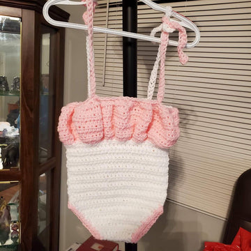 Crochet Baby Girl Romper