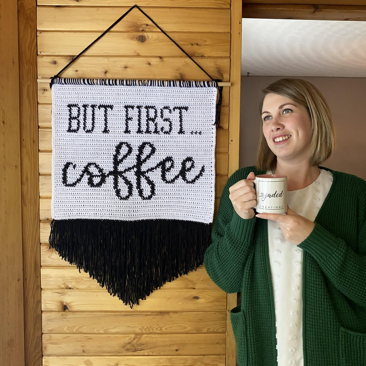 But First Coffee Wall Hanging