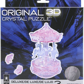 University Games 3-D Licensed Crystal Puzzle - Carousel
