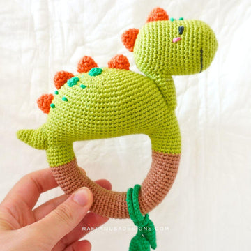 Dinosaur Baby Rattle
