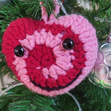 Pendant spiral heart keychain