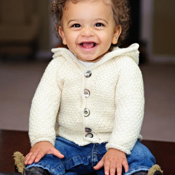 Sugar Bear Hooded Cardi