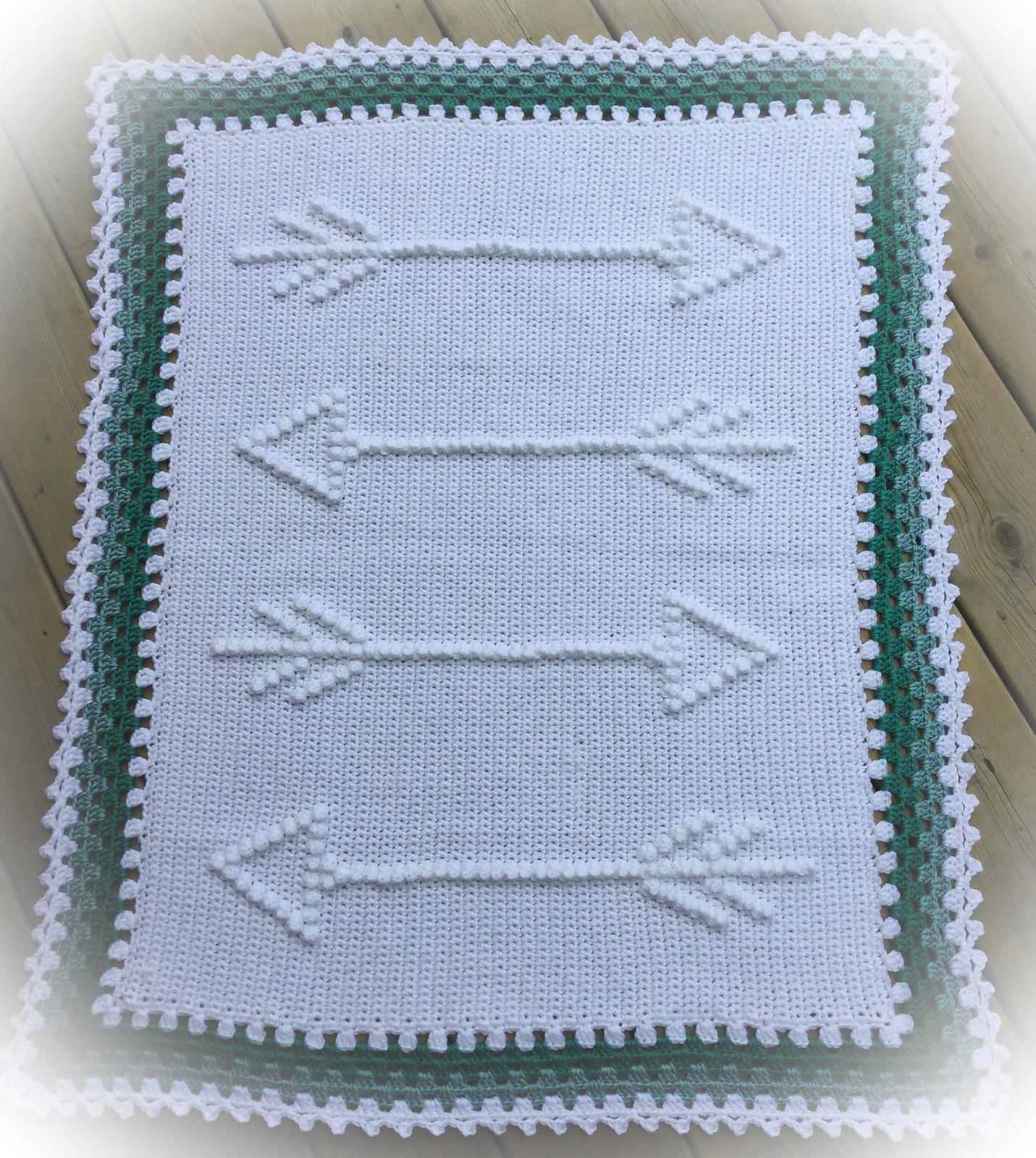 4 Arrows Baby Blanket