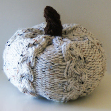 Cable Knit Pumpkins
