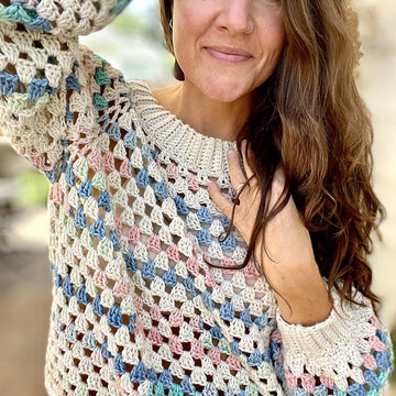 Isla Granny Stitch Sweater