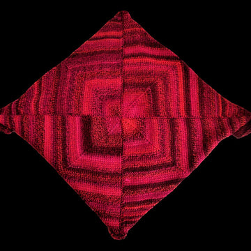 Mitered Squares Cocoon Shrug