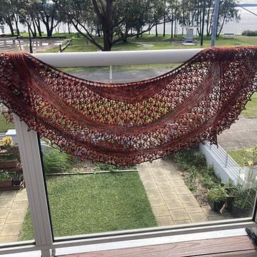 First Spring Hue Shawl