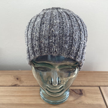 The First Ribbed Beanie Hat Pattern