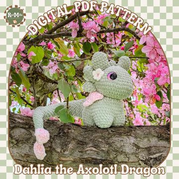 Dahlia the Axolotl Dragon