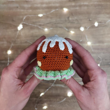 Gingerbread & Snowman Crochet Pattern Set