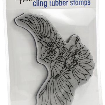 Stampendous Cling Stamp - Owl Swoop