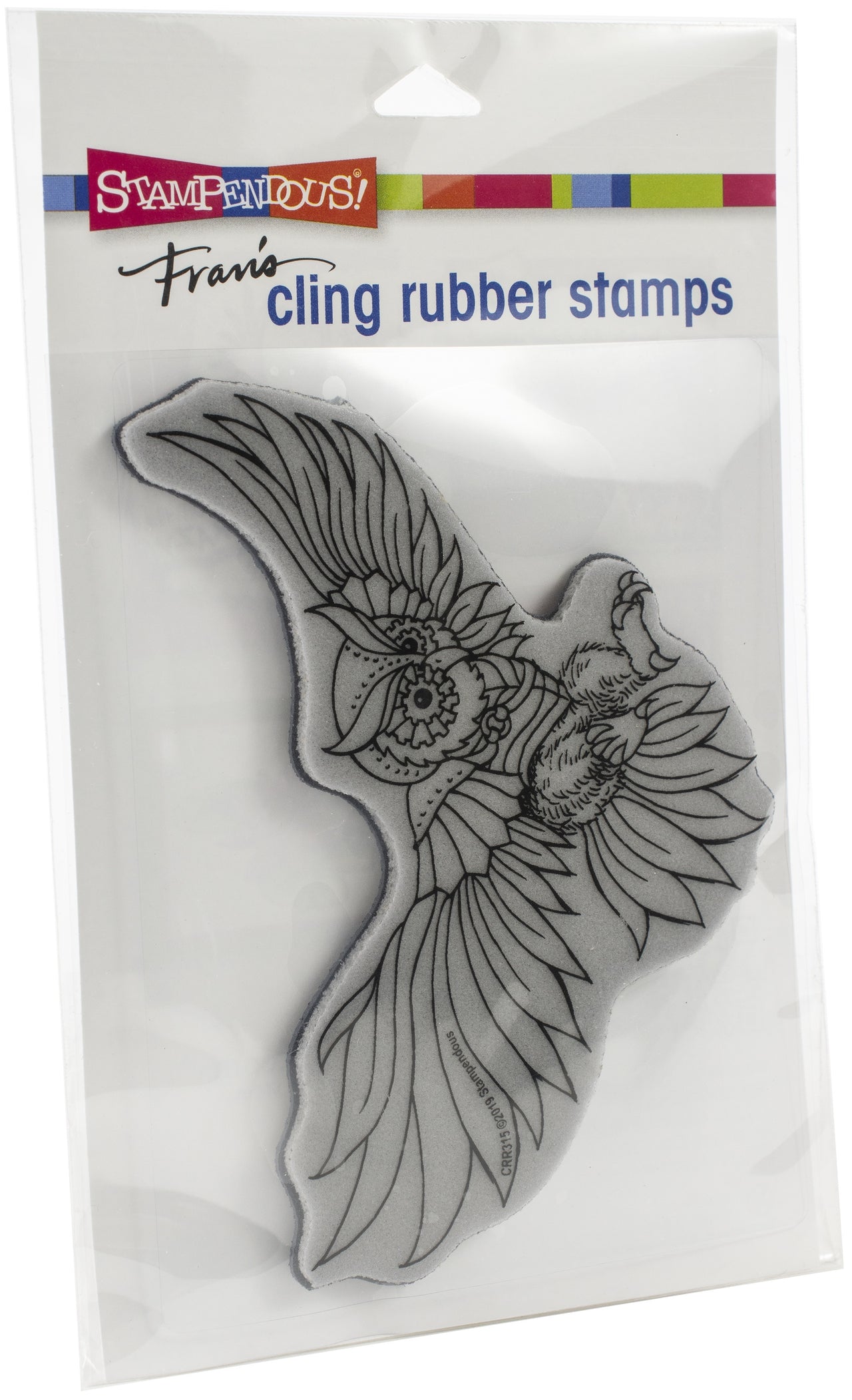 Stampendous Cling Stamp - Owl Swoop