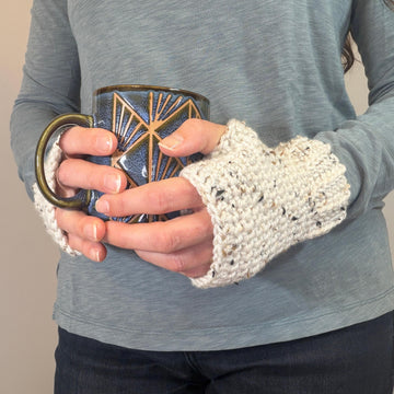Simple Steps Fingerless Mitts