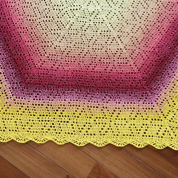 Wildflower Hexagon Blanket