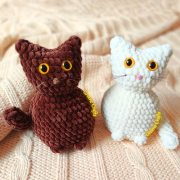 Kitten Plushie / Kätzchen Plüschtier (No Sew)