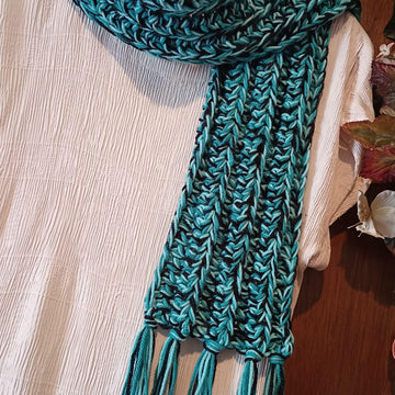 No Time to Wait Winter Scarf