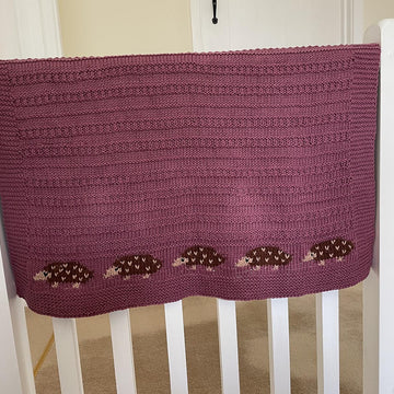 Layla's Hedgehog Baby Blanket
