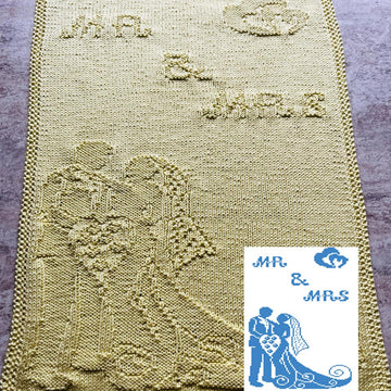 Nr. 750 – Wedding – small veil guest towel