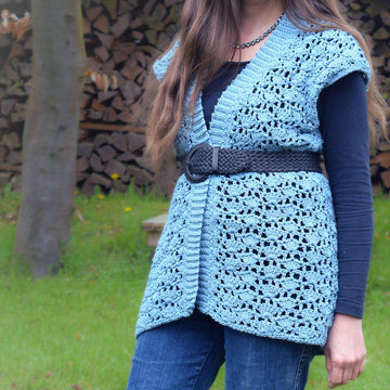 Lace Muschel Vest