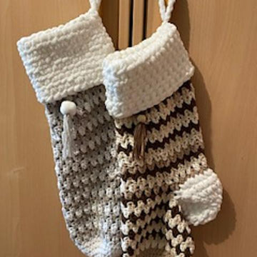 Chunky Cabin Stocking