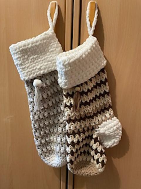 Chunky Cabin Stocking