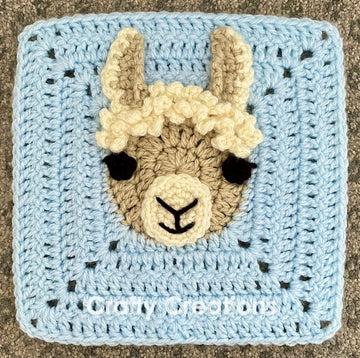 Llama Granny Square