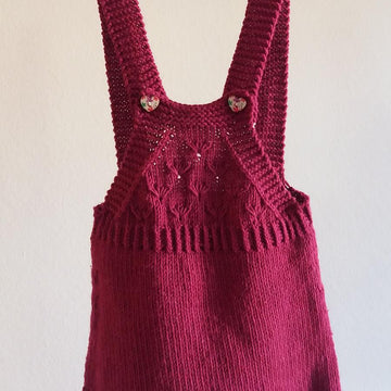 Dandelion Flower Pinafore Dress