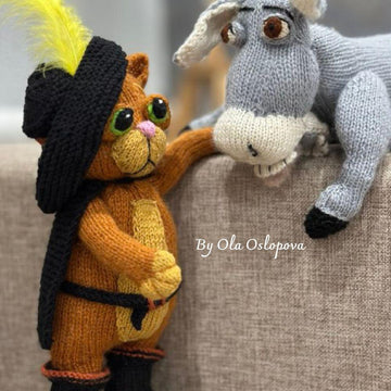 Puss in Boots knitting pattern