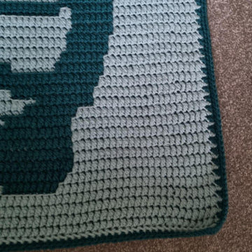 Tiny Flame Baby Blanket