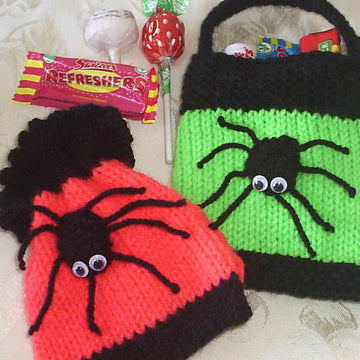 SPIDER TREAT BAGS Halloween gift sweets chocolate cover