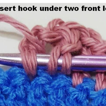 TUTORIAL ONLY - Advent Scarf 2016